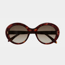 1327 Oversize Round Sunglasses