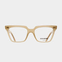 An image of the 1346 Cat Eye Opticals in Sunset frame frontal view with arms open