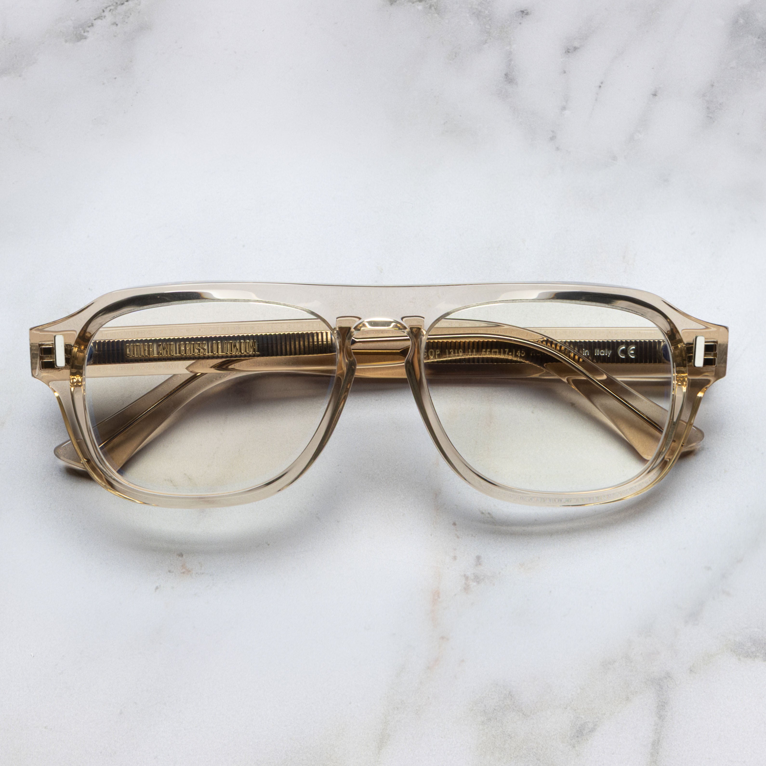 ミラーアンダーソン　ブライトシティ　UKオリジナル 1319 Optical Aviator Glasses| Cutler and Gross