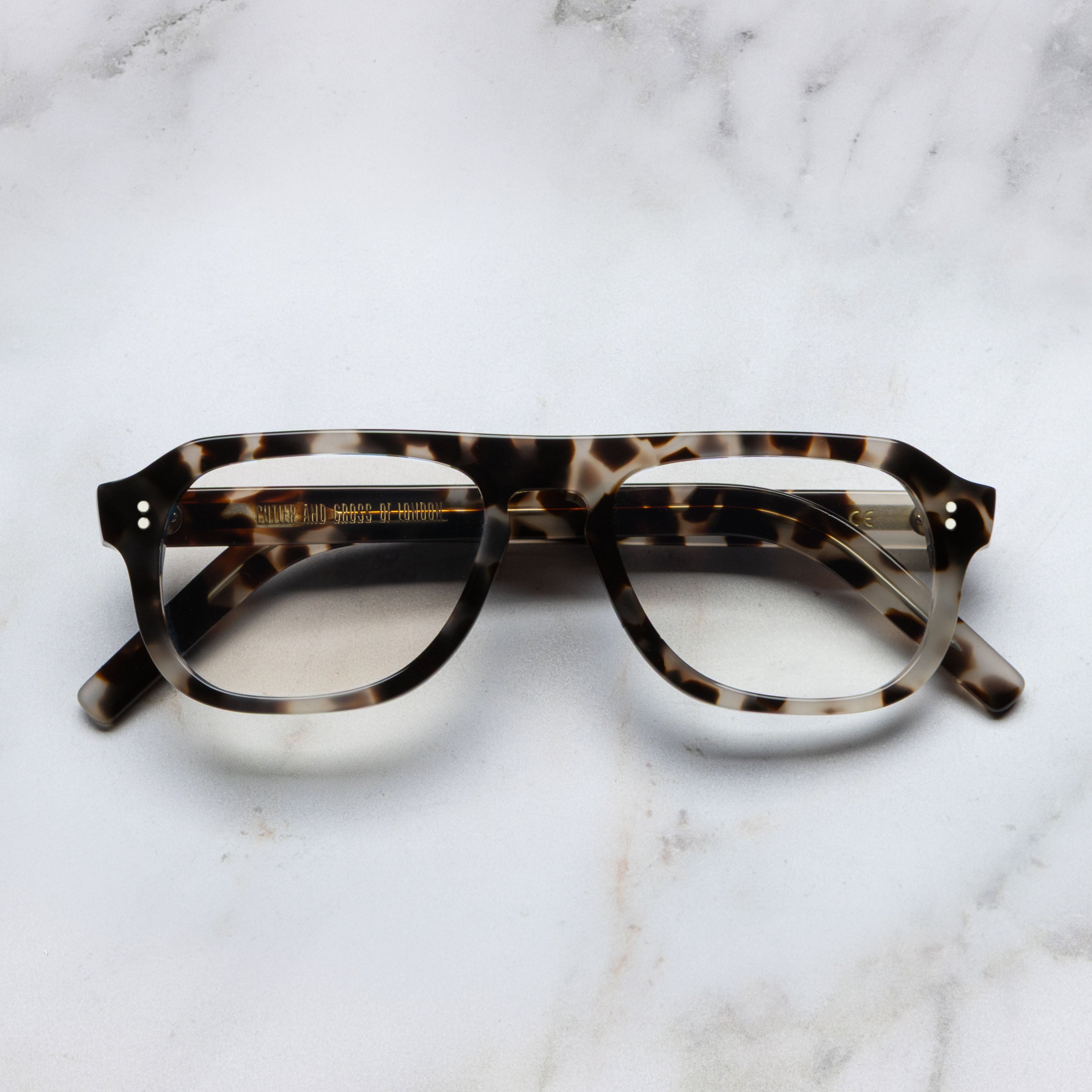 小物 CUTLER AND GROSS 0851 B 9521 Square Optical Glasses (Large)| Cutler and Gross