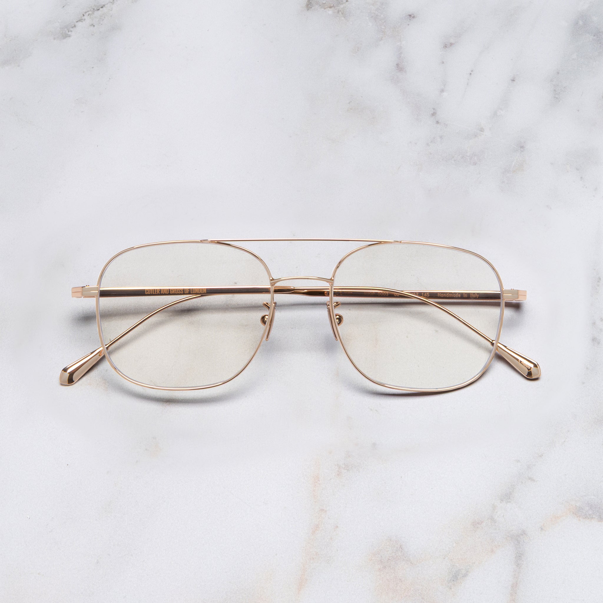 0003 Aviator Optical Glasses| Cutler and Gross