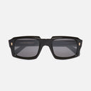 An image of the 9495 Rectangle Sunglasses Limited Edition in Black frame frontal view with arms closed
