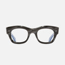 An image of the 9261 Cat Eye Opticals in Obsidian frame frontal view with arms open