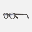 An image of the 9290 Round Opticals Obsidian frame side view with arms open