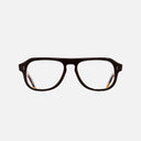 An image of the 0822V2 Aviator Opticals in Black on Camo frame frontal view with arms open