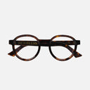 An image of the 1384 Round Opticals in Dark Turtle frame frontal view with arms closed