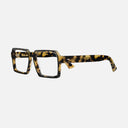 An image of the 1385 Square Opticals in Black on Camo frame side view with arms open