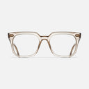 An image of the 1387 Square Opticals in Granny Chic frame frontal view with arms open