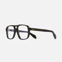 An image of the 1394 Optical Aviator Glasses (Small) Black frame side view with arms open