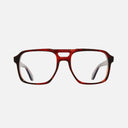 An image of the 1394 Optical Aviator Glasses Nolita Havana frame frontal view with arms open
