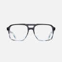 An image of the 1394 Optical Aviator Glasses Black Beauty frame frontal view with arms open