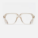 An image of the 1397 Optical Square Glasses Granny Chic frame frontal view with arms open