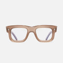 An image of the 1402 Square Optical Glasses Humble Potato frame frontal view with arms open