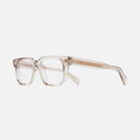 An image of the 1410 Square Optical Glasses Sand Crystal frame side view with arms open