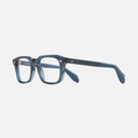 An image of the 1416 Round Opticals Deep Blue Crystal frame side view with arms open