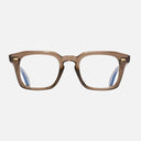 An image of the 1416 Square Optical in Brown Crystal frame frontal view with arms open
