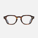 An image of the 1420 Round Opticals Multi Havana frame frontal view with arms open
