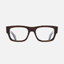 An image of the 9043 Rectangle Opticals Dark Havana frame frontal view with arms open