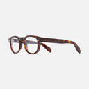An image of the 9389 Square Opticals Dark Turtle frame side view with arms open