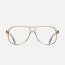 An image of the 9782 Aviator Opticals Sand Crystal frame frontal view with arms open