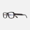 An image of the 9894 Rectangle Opticals in Black frame side view with arms open