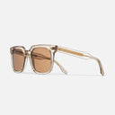 An image of the 1387 Square Sunglasses Granny Chic frame side view with arms open