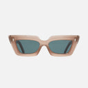 An image of the 1408 Cat Eye Sunglasses Humble Potato frame frontal view with arms open