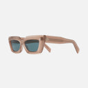 An image of the 1408 Cat Eye Sunglasses Humble Potato frame side view with arms open