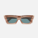 An image of the 1408 Cat Eye Sunglasses Humble Potato frame frontal view with arms closed