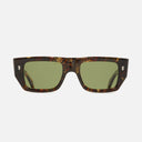 An image of the 1413 Rectangle Sunglasses Brush Stroke frame frontal view with arms open