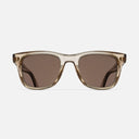An image of the 9101 Square Sunglasses in Granny Chic frame frontal view with arms open