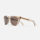 An image of the 9101 Square Sunglasses in Granny Chic frame side view with arms open