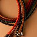 Content image featuring Cutler and Gross leather cords in multiple colours