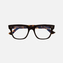 An image of the 1381 Blue Light Filter Square Opticals in Black on Camo frame frontal view with arms closed