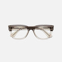 An image of the 0772V2 Square Opticals in Tobacco frame frontal view with arms closed