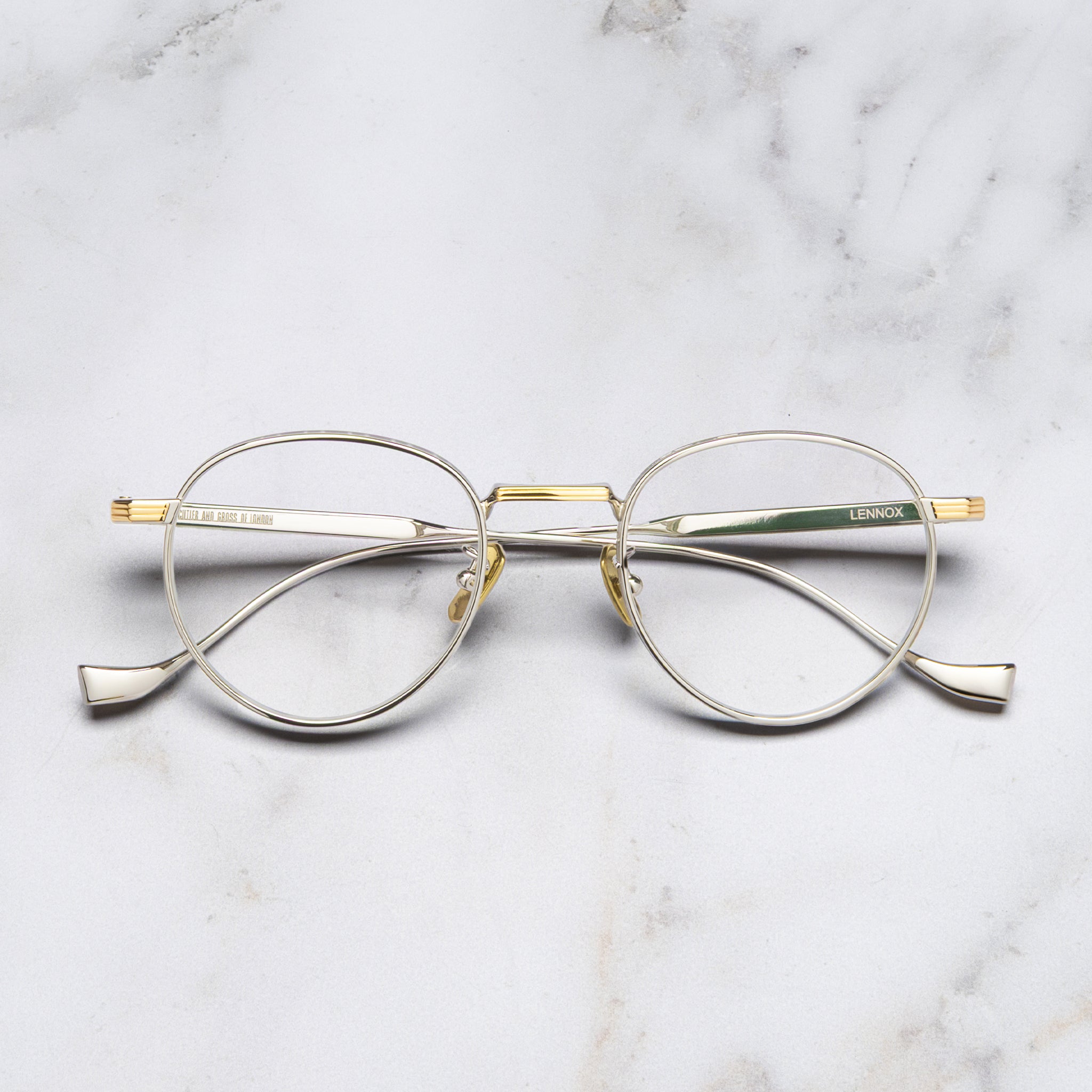 90s vintage CUTLER AND GROSS オーバル　調光レンズ Lennox 1428 Titanium Round Optical Glasses – Cutler and Gross