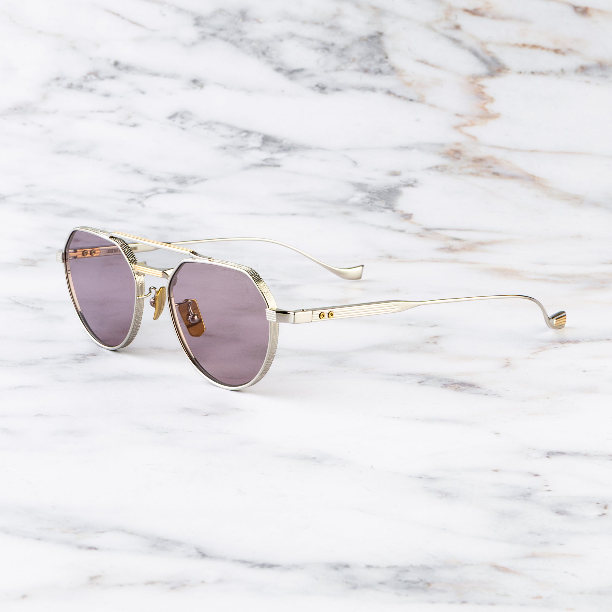 Draycott 1426 Titanium Round Sunglasses – Cutler and Gross