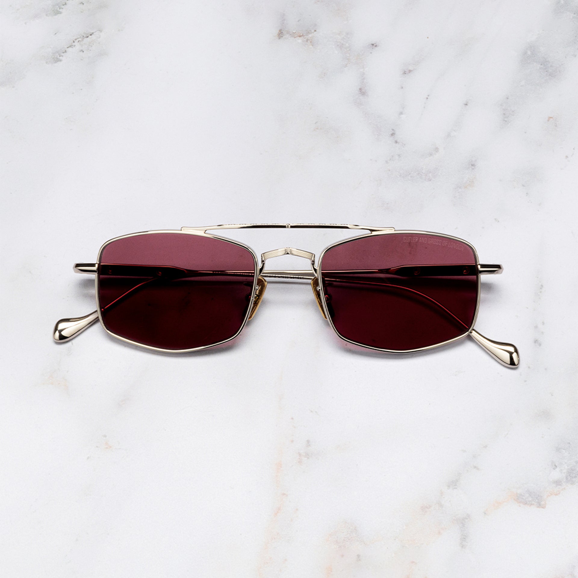 The Great Frog Bowie Rectangle Optical Glasses Cutler and Gross