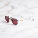 The Great Frog Bowie Rectangle Sunglasses