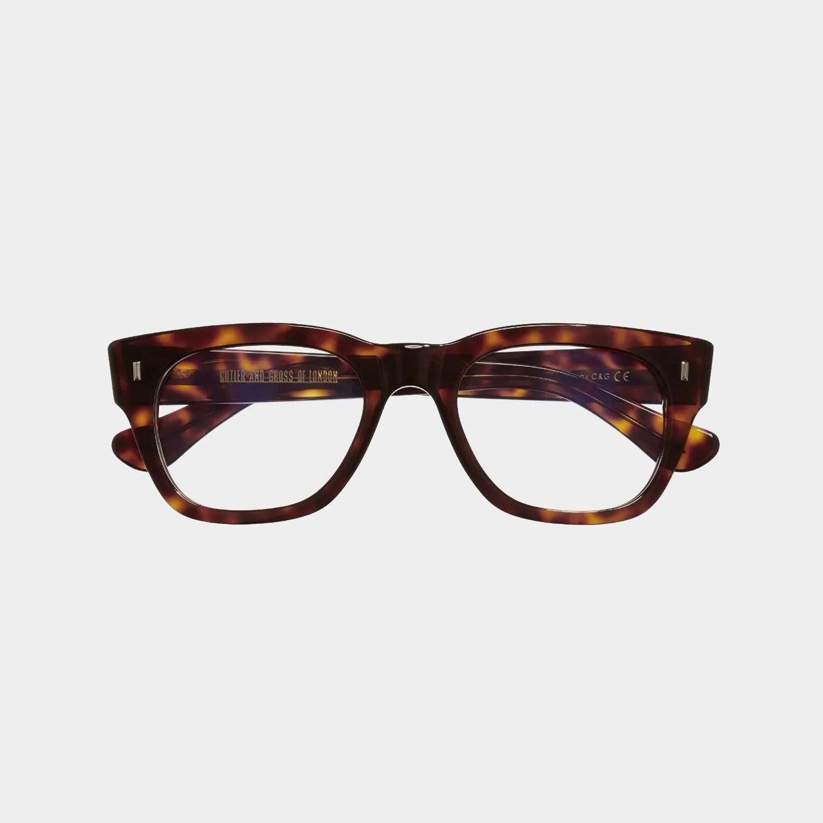 Cutler And Gross Tortoiseshell Acetate Optical Frames - NWT Cutler & Gross - 1393 Eyeglasses | Specs Collective main image 2