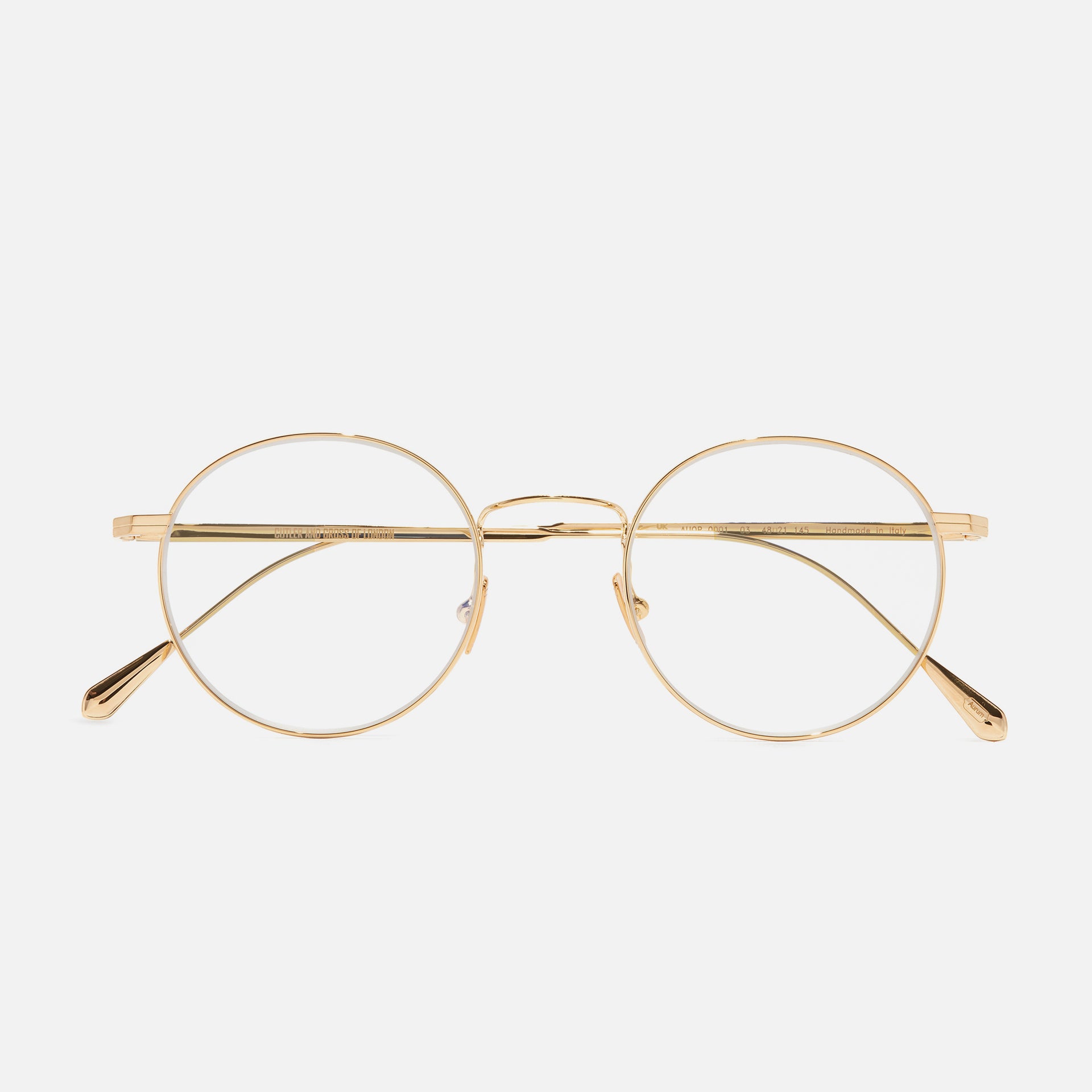 0001 Round Optical Glasses Cutler and Gross - Main Image