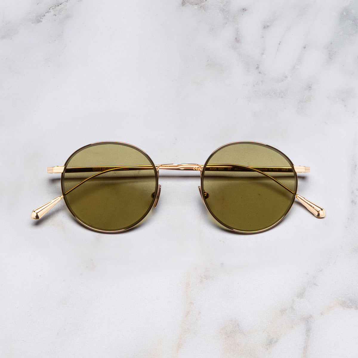 0001 Round Sunglasses | Cutler and Gross display picture 2