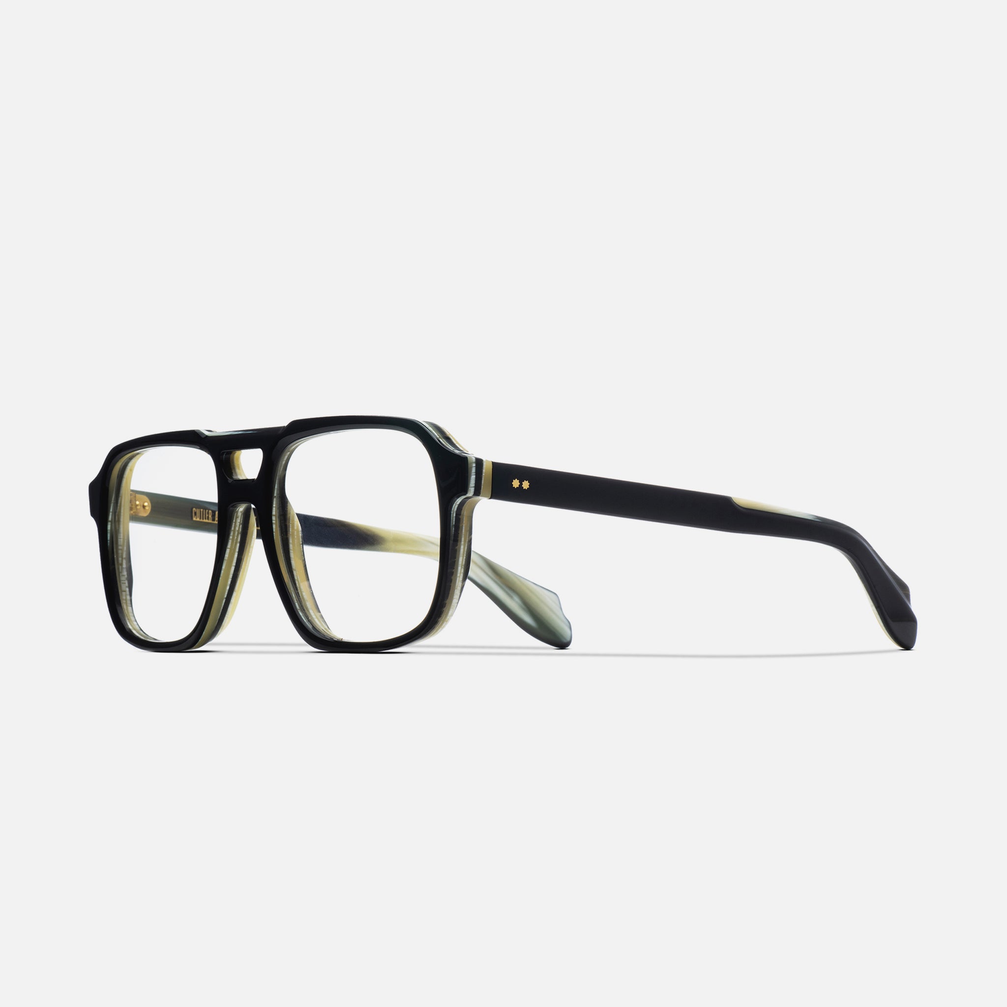 1394 Optical Aviator Glasses-Honey Turtle Havana| Cutler and Gross
