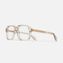 An image of the 1397 Optical Square Glasses Granny Chic frame side view with arms open