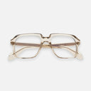 An image of the 1397 Optical Square Glasses Granny Chic frame frontal view with arms closed