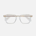 An image of the 1416 Round Opticals Crystal frame frontal view with arms closed