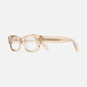 An image of the 1419 Rectangle Optical Glasses Granny Chic frame side view with arms open