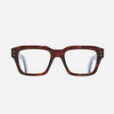 An image of the 1432 Square Optical in Dark Turtle frame frontal view with arms open