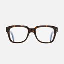 An image of the 1433 Square Optical in Dark Havana frame frontal view with arms open