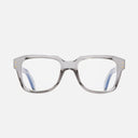 An image of the 1433 Square Optical in Smoke Quartz frame frontal view with arms open